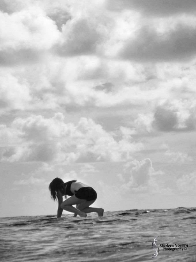Walking on smooth water