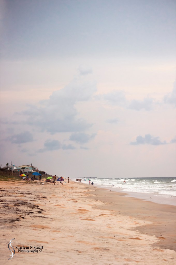 Perhaps the most busy day at the beach