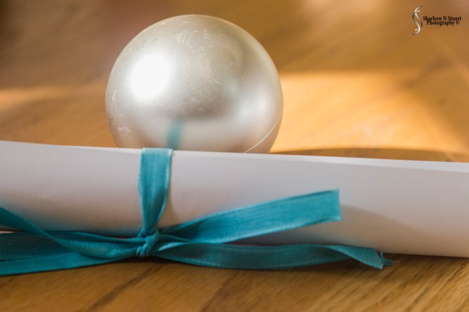 All wrapped and tied.