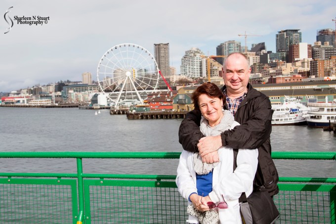 Off to Bainsbridge Island with Barry & Enid.