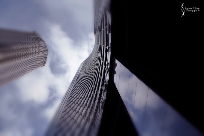 From the outside looking up.