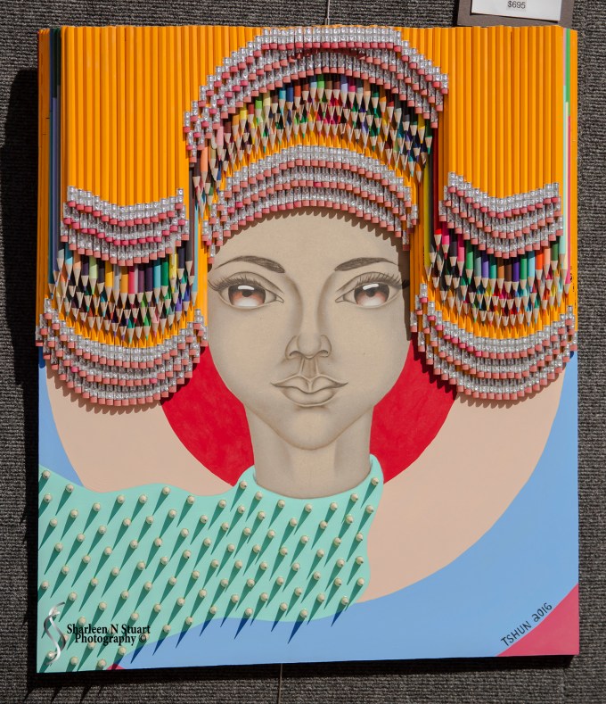 Incredible artwork made with pencils.