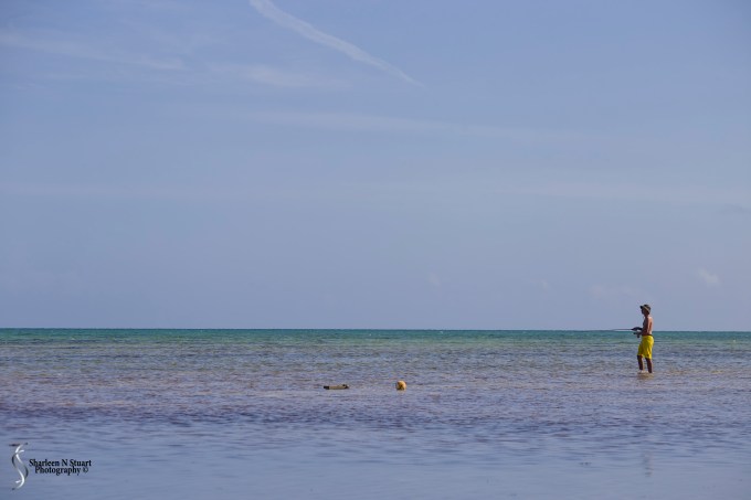 Silent meditation can come in the way of fishing. Not me though.