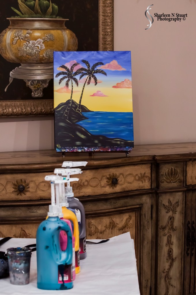 Painting canvas & paints