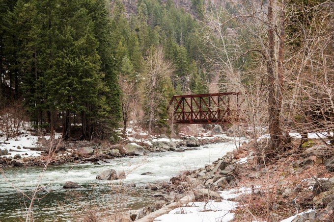 Another stopping point was this bridge across the river. I wish I could have stopped at all the interesting places.