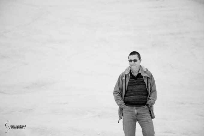 Richard out on the ice.