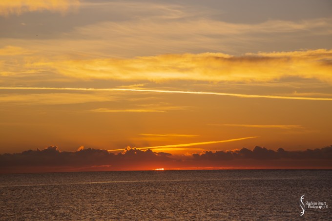 Sunrise at Deerfield Beach: December 25, 2017: 8301