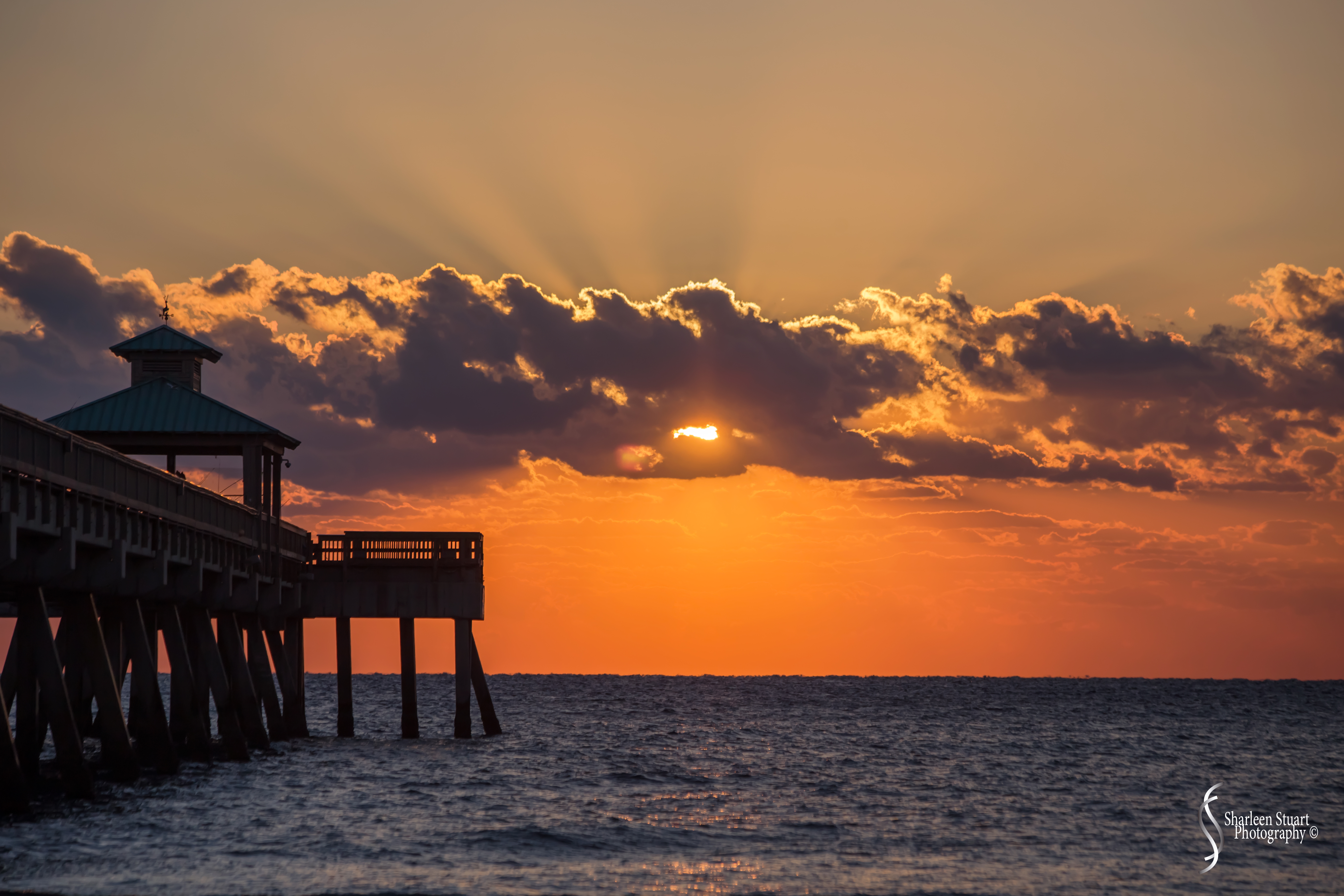 Sunrise at Deerfield Beach: March 23, 2018:  2580